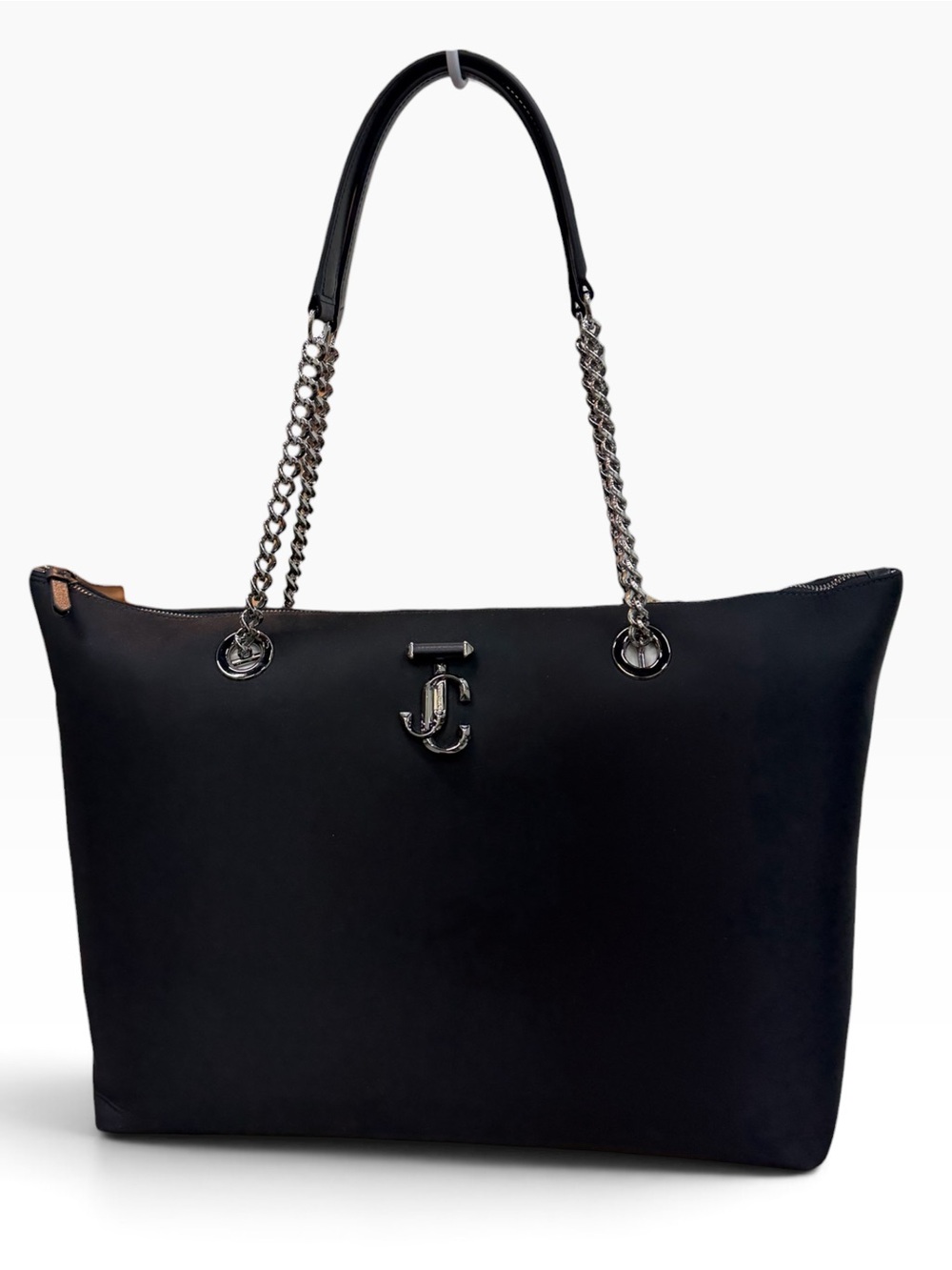 Brand new w/ tags Jimmy Choo Alya / Alyas Tote Bag Black Chain-Detail Tote